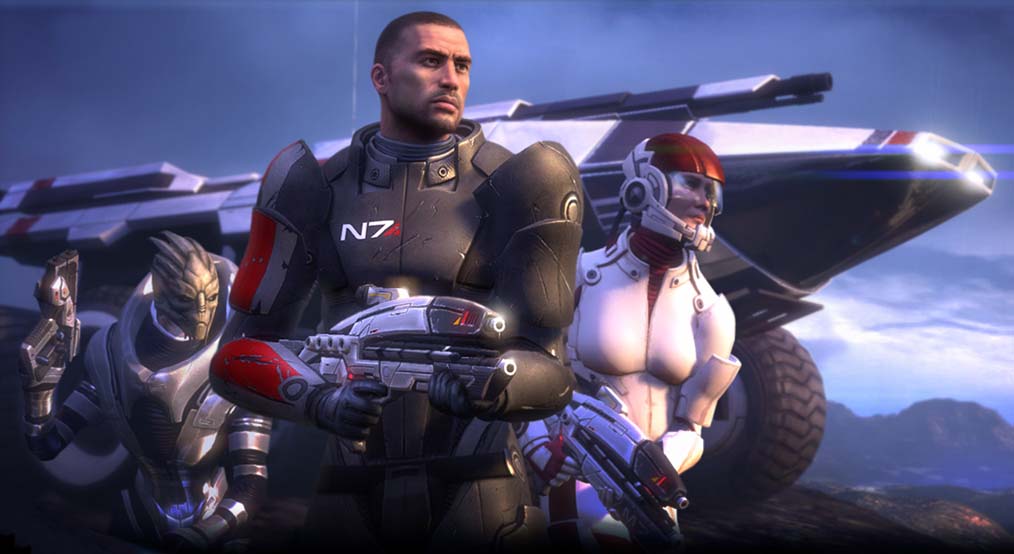 Os personaxes do anterior Mass Effect