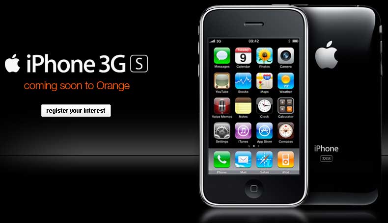 Na web de Orange xa teñen un espazo dedicado ao iPhone