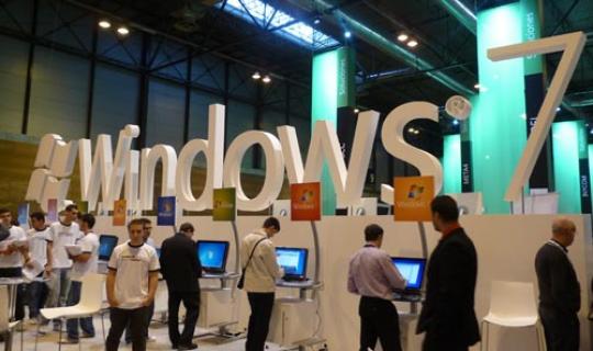 Microsoft aproveita a celebración de SIMO Network para presentar o seu Windows 7