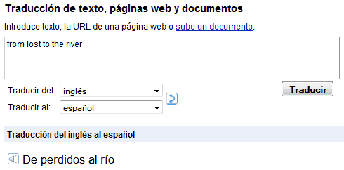 Google Translate permite escoitar as traducións a distintos idiomas