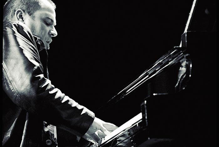 O pianista galego Abe Rábade, habitual do club, nunha imaxe de Jazzib.com