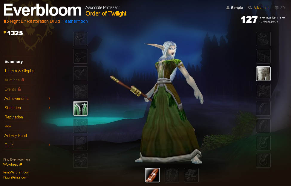 Ficha do personaxe Everbloom