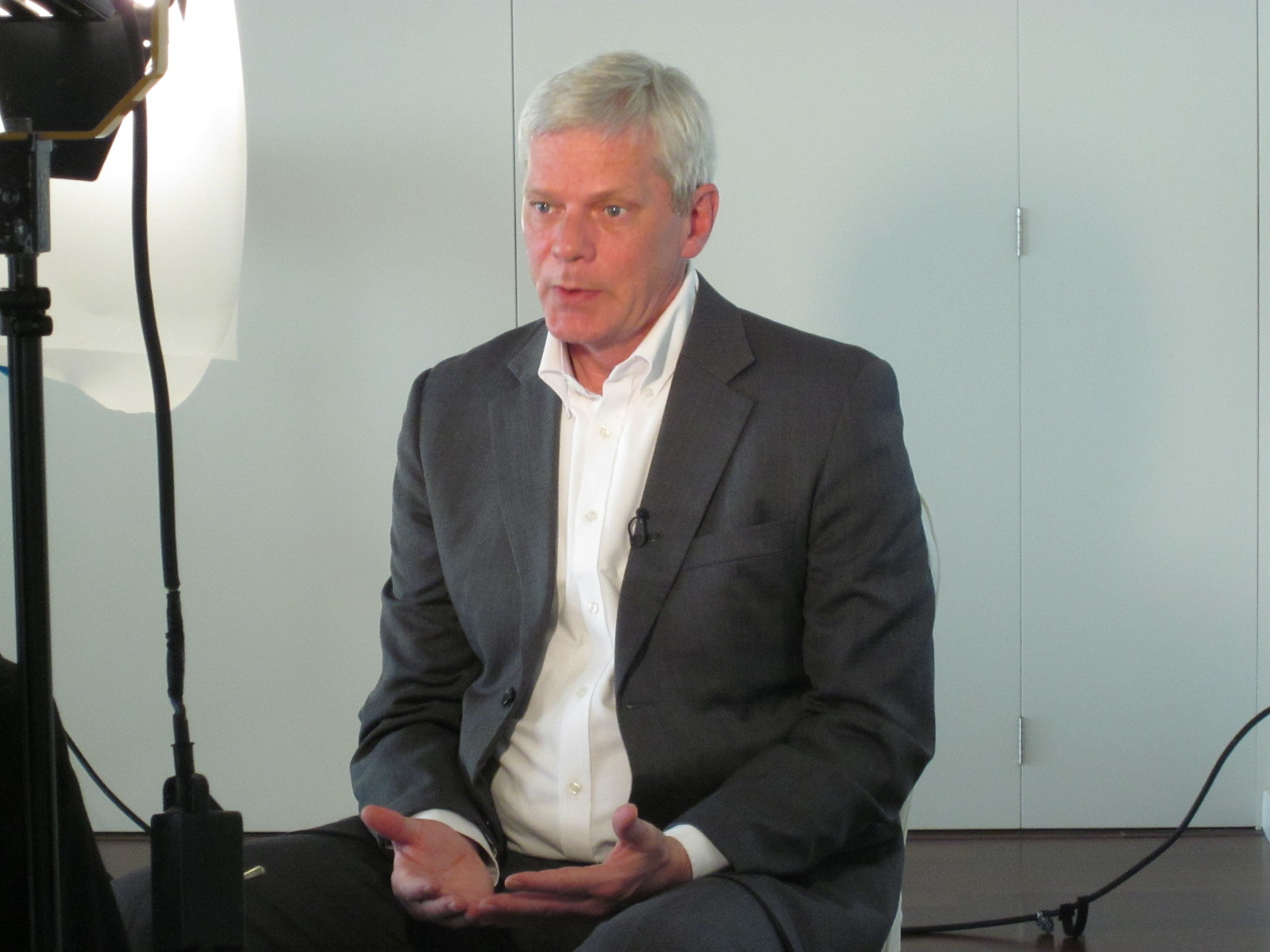 Kristinn Hrafnsson, xornalista islandés e segundo de abordo da organización premiada polos xornalistas galegos