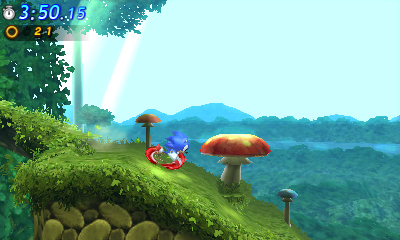 Imaxe da versión para Nintendo 3DS de Sonic Generations