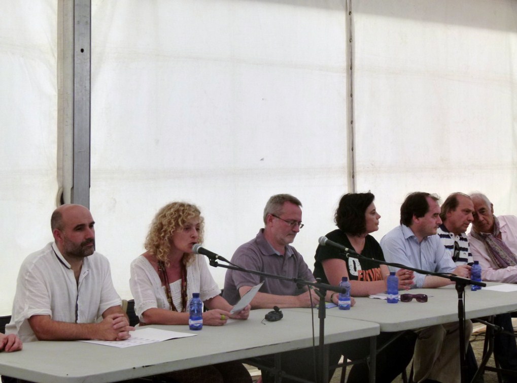 Presentación da plataforma na pasada edición do Festigal, en Compostela