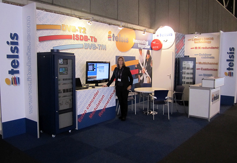 Stand de Itelsis na pasada edición de IBC