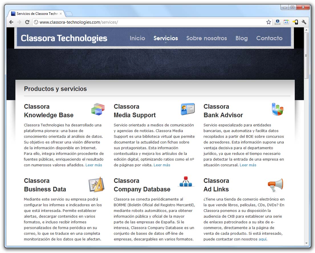 Classora Technologies está a explotar os seus servizos máis aló de Classora.com