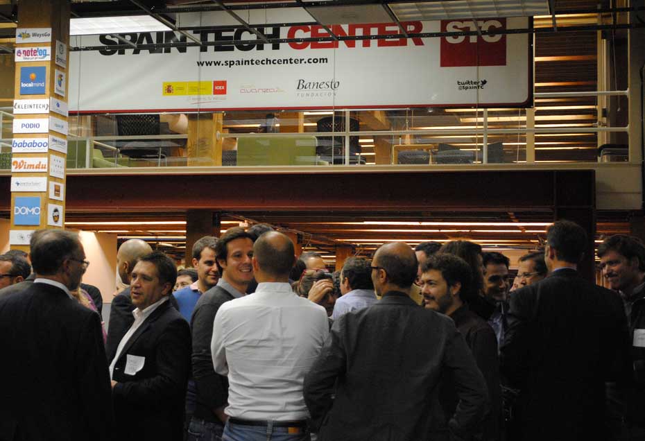 Imaxe do acto de inauguración do Spain Tech Center