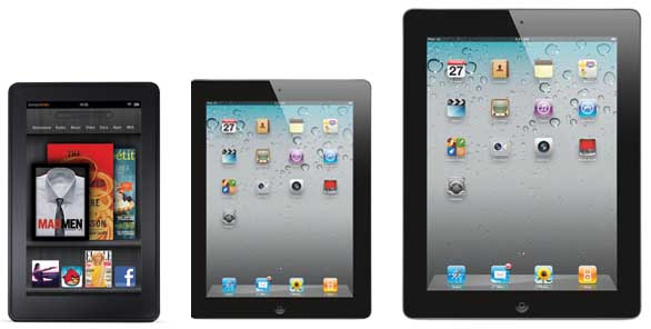 O lanzamento do iPad con pantalla de 7.85 polgadas podería permitir a Apple competir co Kindle Fire en formato e prezo