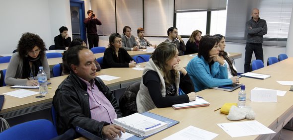Actividade formativa da Fundación CEL e a Consellería de Economía / Foto: El Progreso