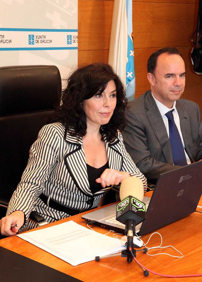 A directora da Amtega, Mar Pereira, presentou o Plan de Software 2012