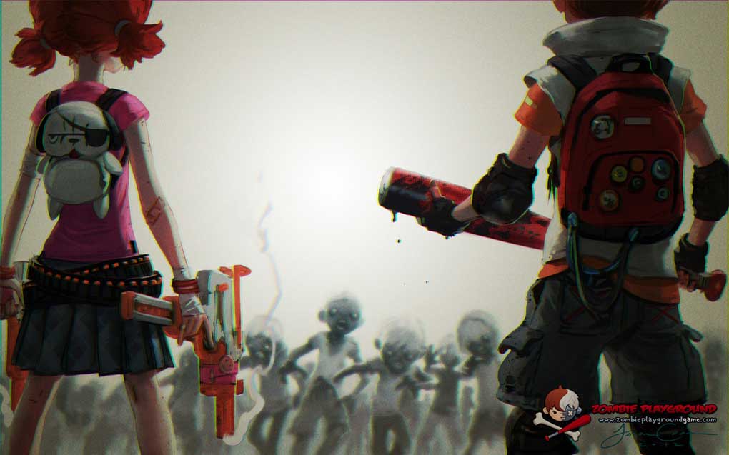 Goonies + Attack the Block + Walking Dead = Zombie Playground