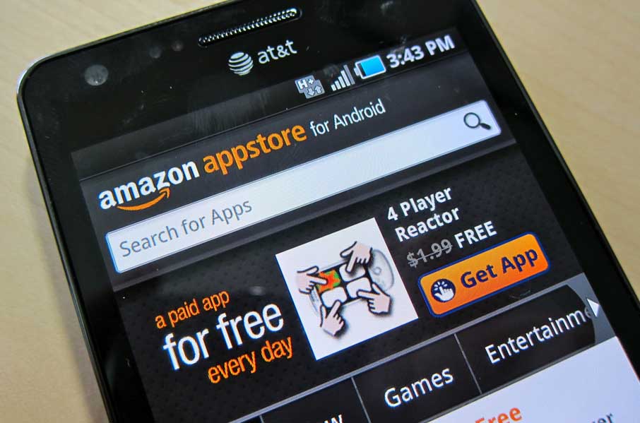 Amazon xa está presente nos móbiles cunha tenda de aplicacións para Android