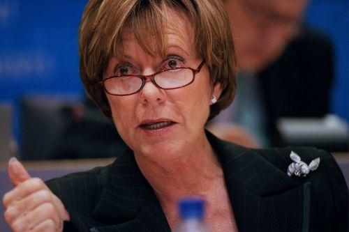 A comisaria de Telecomunicacións da CE, Neelie Kroes