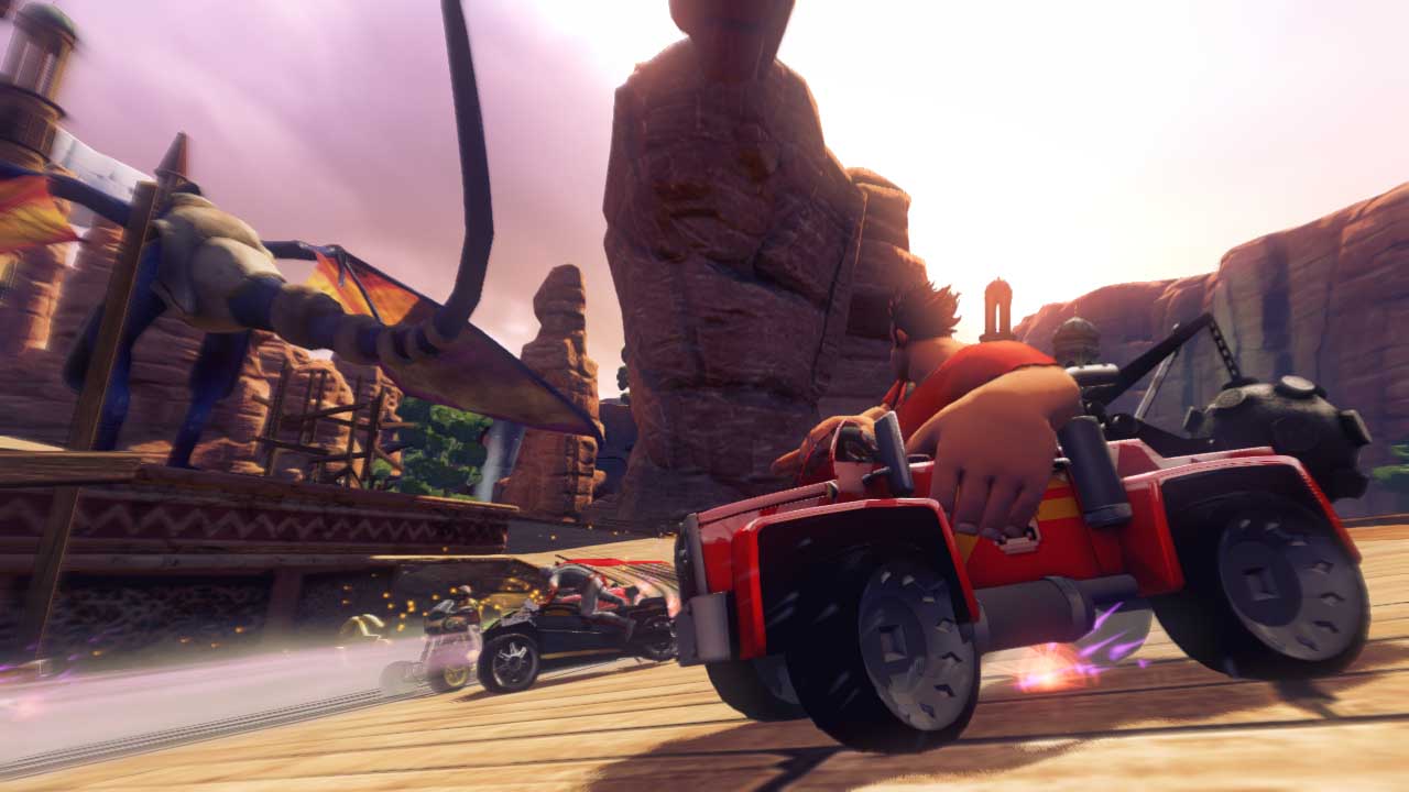 Ralph participará no novo xogo de carreiras de Sonic