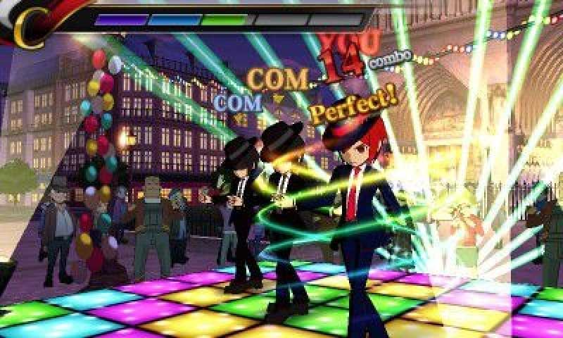 Na 3DS o xogo musical de SEGA contrólase empregando a pantalla táctil e o xiroscopio da portátil