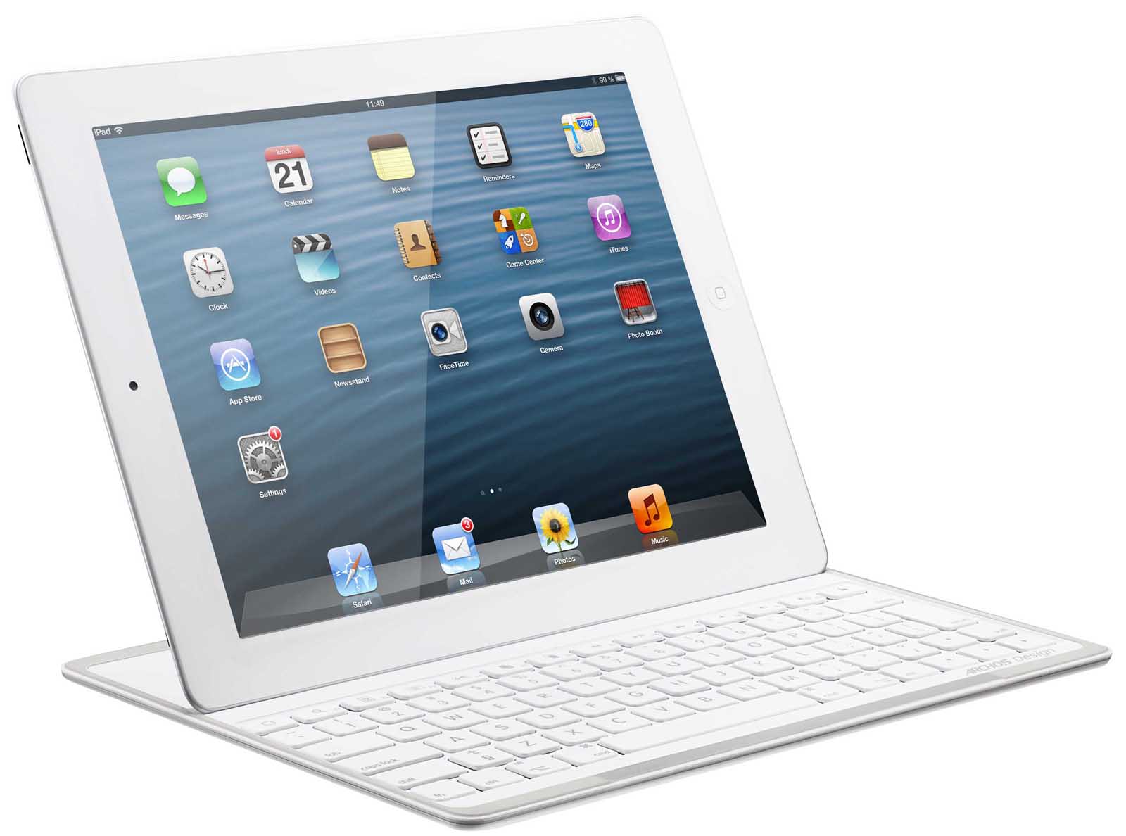 O novo teclado de ARCHOS inclúe atallos para certas funcións de iOS