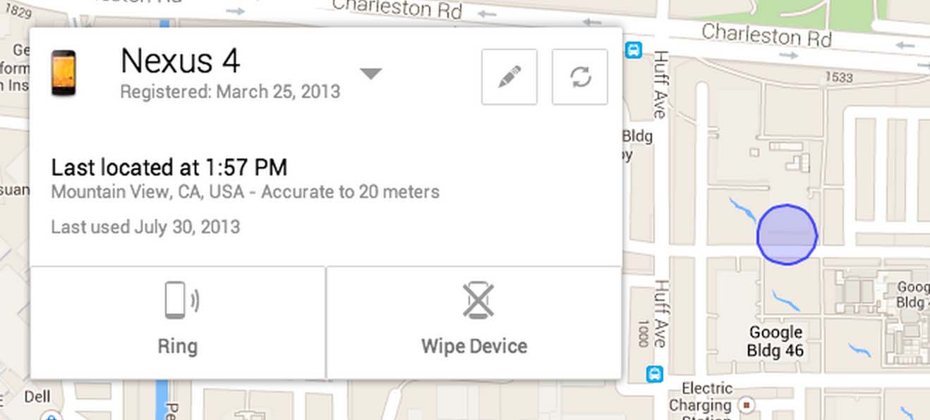 O Android Device Manager facilitará a localización dos nosos dispositivos con Android en caso de extravío ou roubo