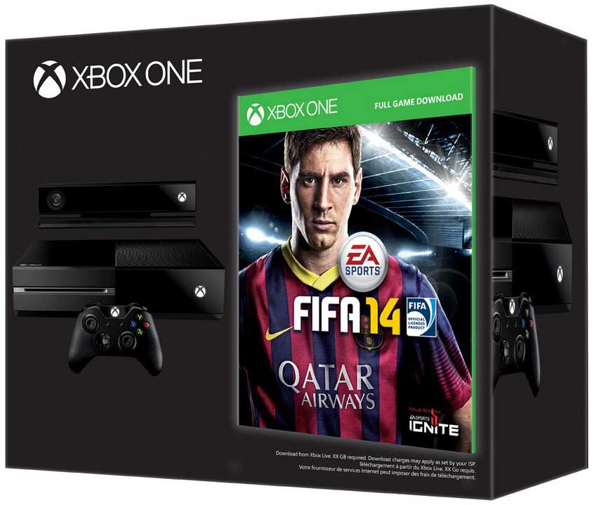 Os usuarios que reserven a Xbox One en Europa recibirán de balde o xogo FIFA 14