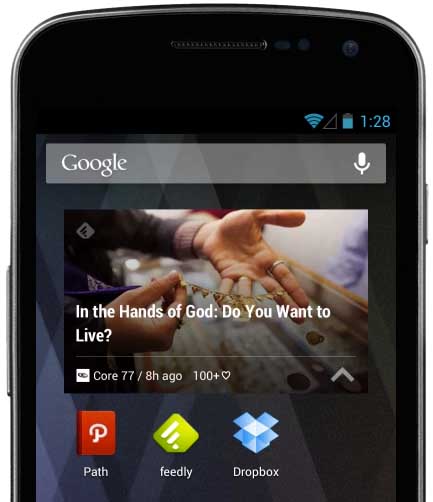 Feedly renovou o seu widget para Android