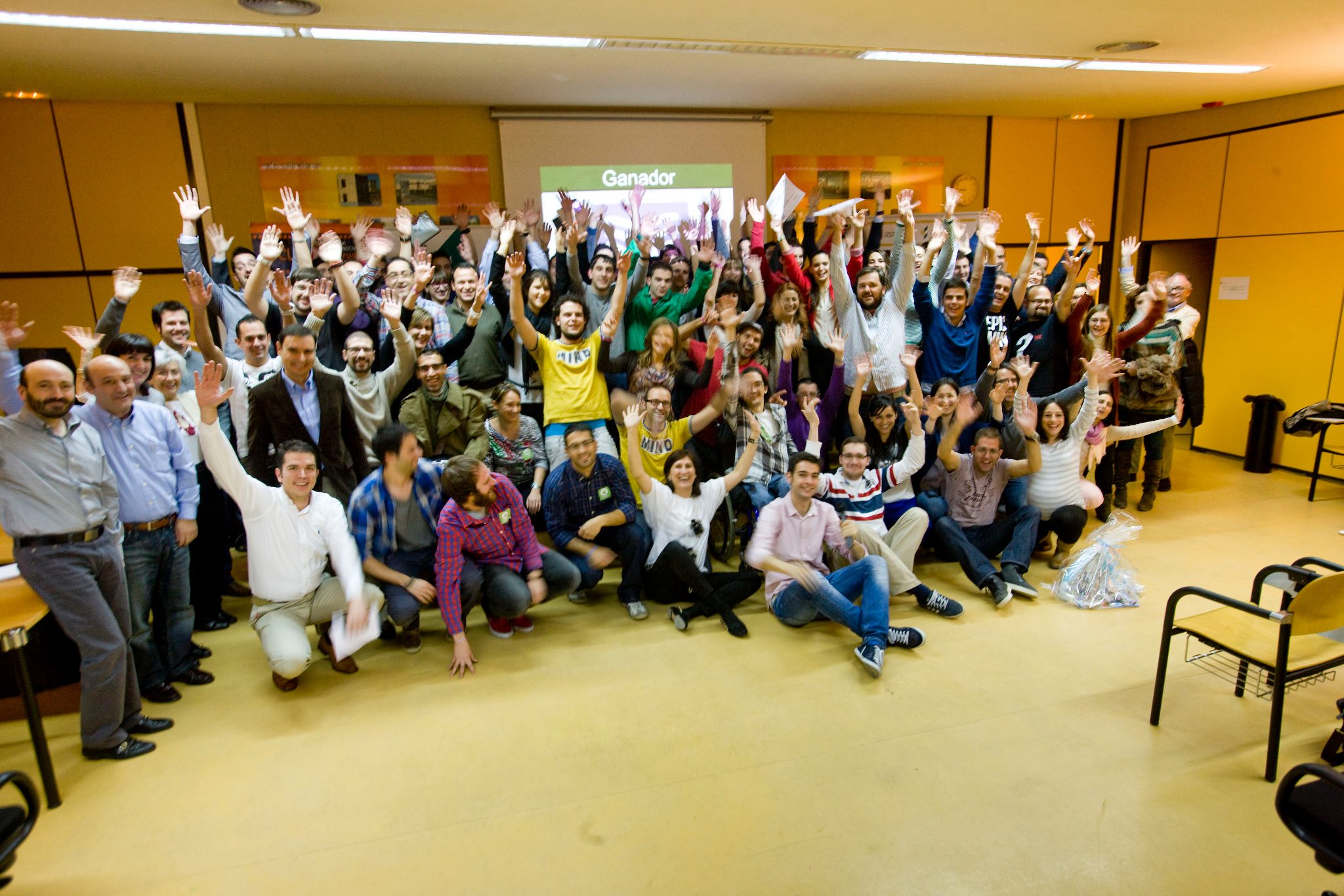 Participantes na segunda edición da xuntanza en Burgos