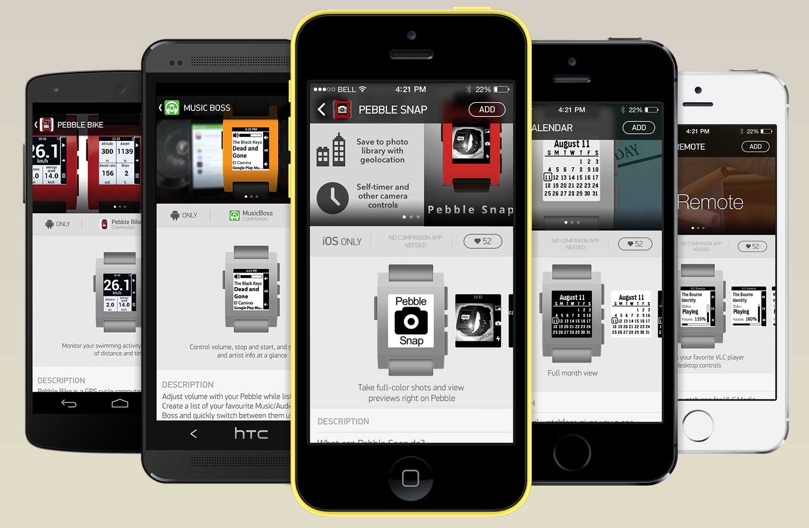 Os reloxos Pebble contarán en breve con tenda de aplicacións
