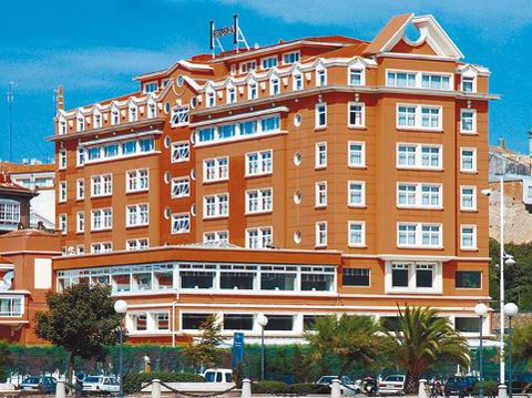 O Hotel Hesperia na Coruña no paseo do Parrote, sede do encontro TIC