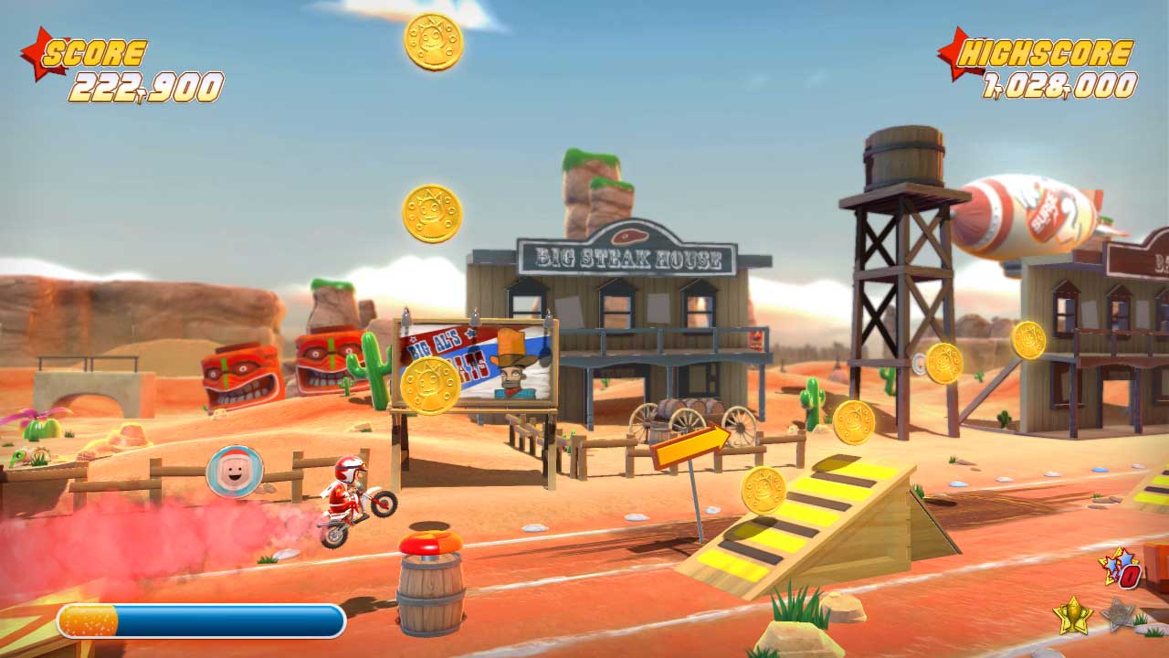 Joe Danger para PS Vita é un dos xogos que en setembro incluirá PS Plus