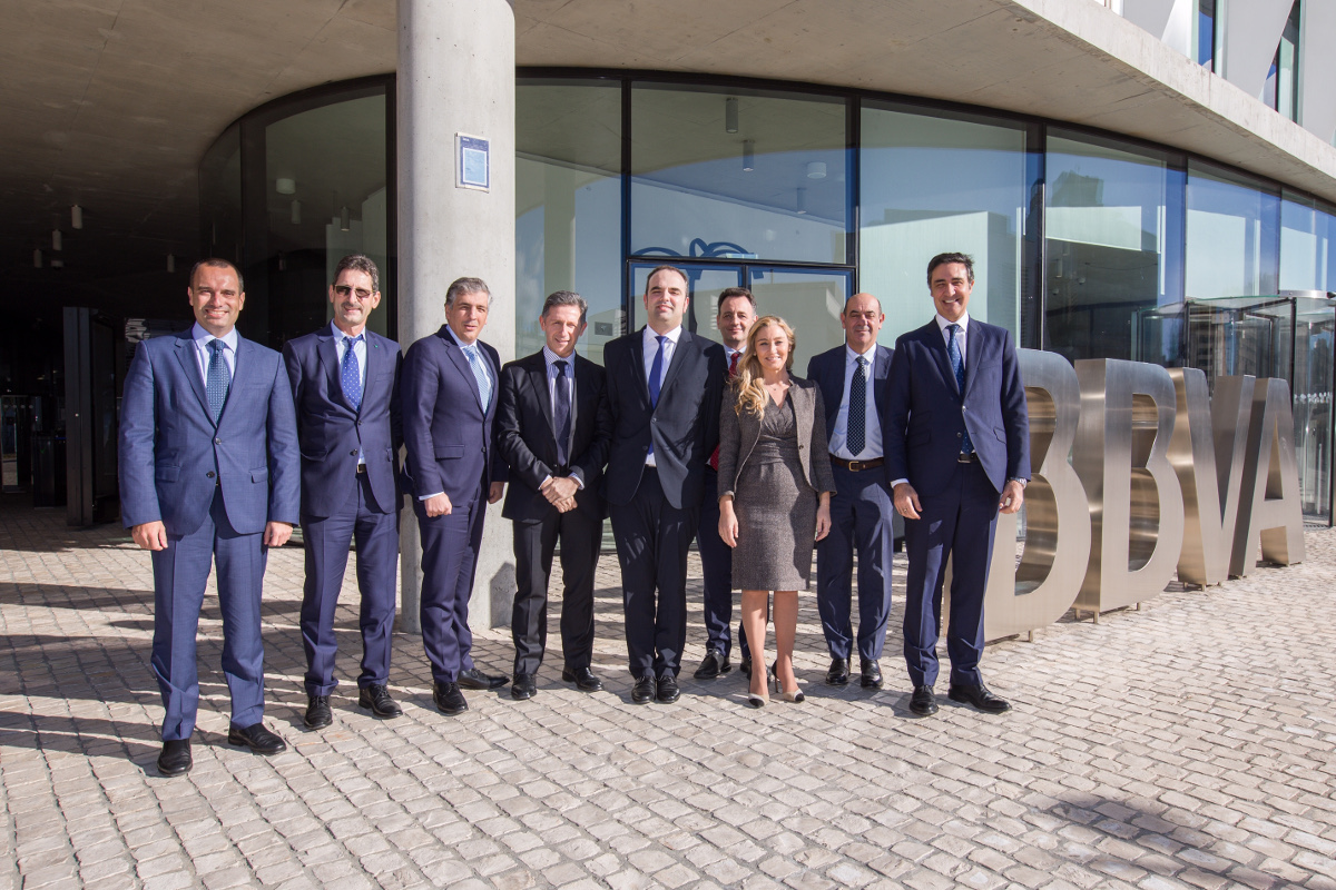 Alberto Prieto, Carlos Gil, Luis Simoes, Secundino Grobas, Eloy González, Fernando Pomares, Asunción Álvarez, Natalio Rodríguez e Fernando Alonso