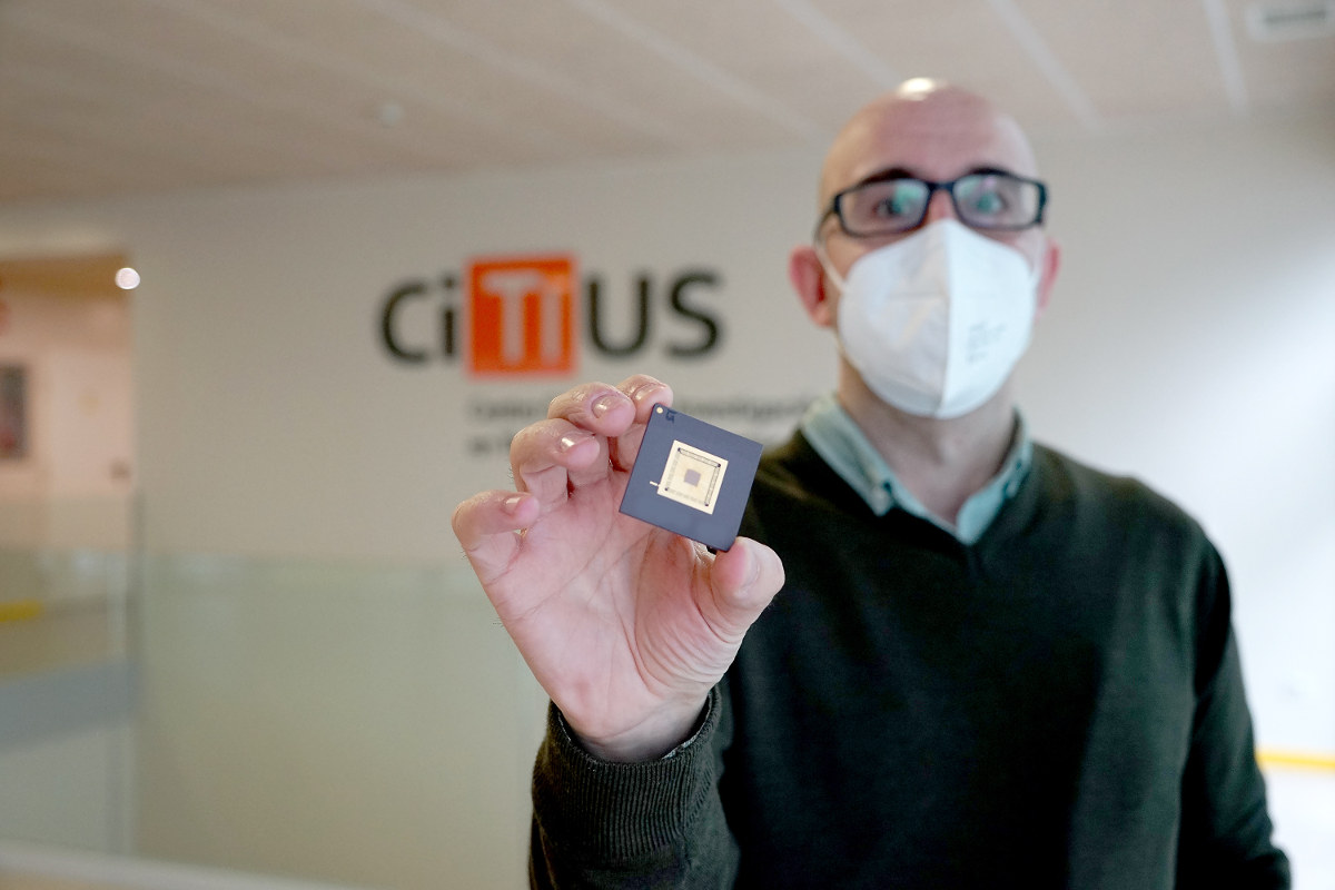 O investigador do CiTIUS da Universidade de Santiago Víctor Brea
