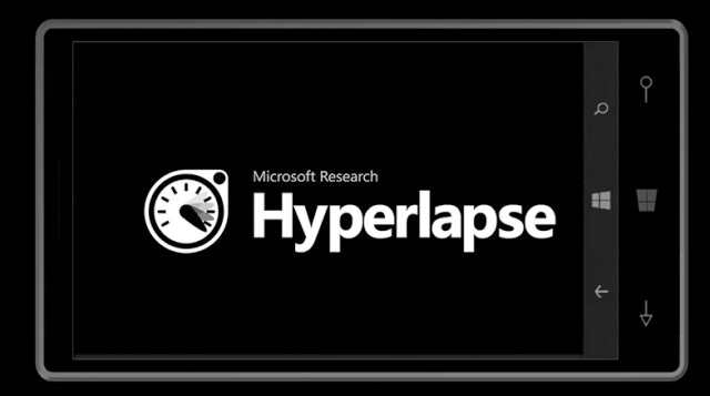 hyperlapse Microsoft presenta Hyperlapse, su app de edición y estabilización de videos