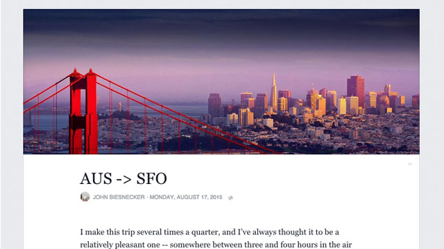 Facebook Blog Las notas de Facebook ahora lucen más como un blog