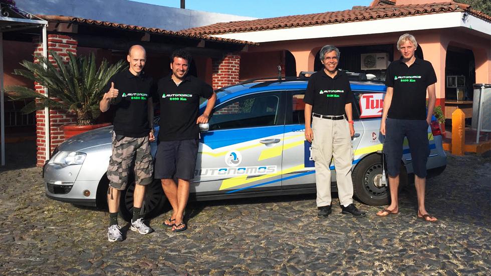 Raul Rojas auto El coche autónomo diseñado por un mexicano viajó de Nogales al DF