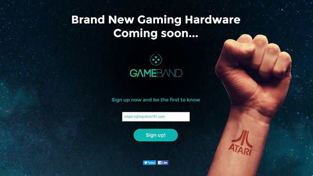 atari gameband Atari y Gameband están trabajando juntos en un nuevo hardware