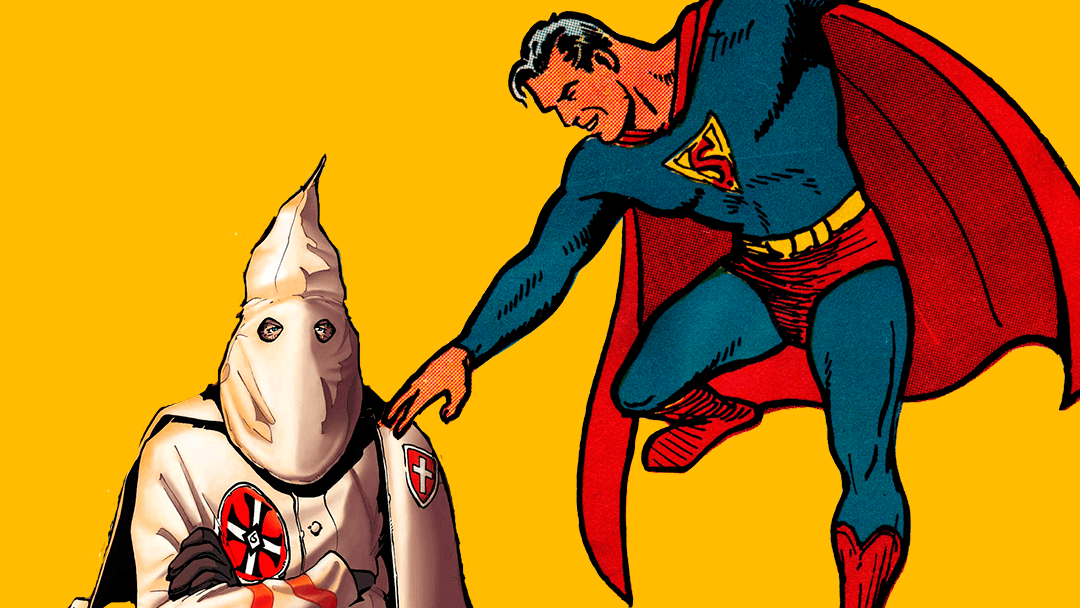 superman No es broma: Superman enfrentará al Ku Klux Klan en una película