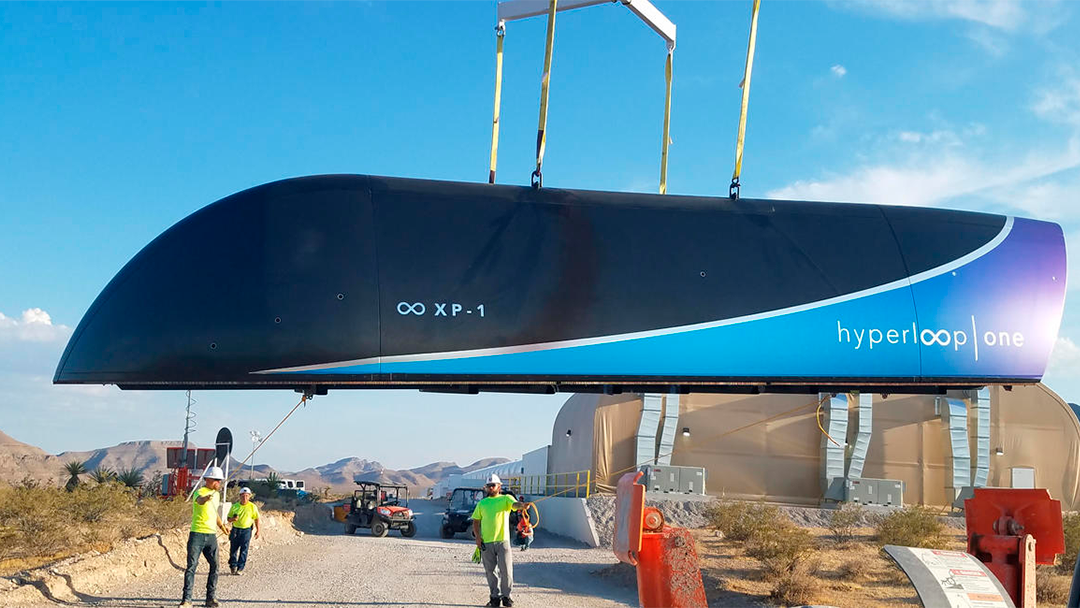 hyperloop 1 La primera prueba de Hyperloop One, el transporte del futuro, fue un éxito