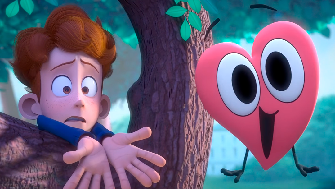corazon Púdrete Emoji Movie: La mejor animación CGI del verano es In a Heartbeat y puedes verla aquí