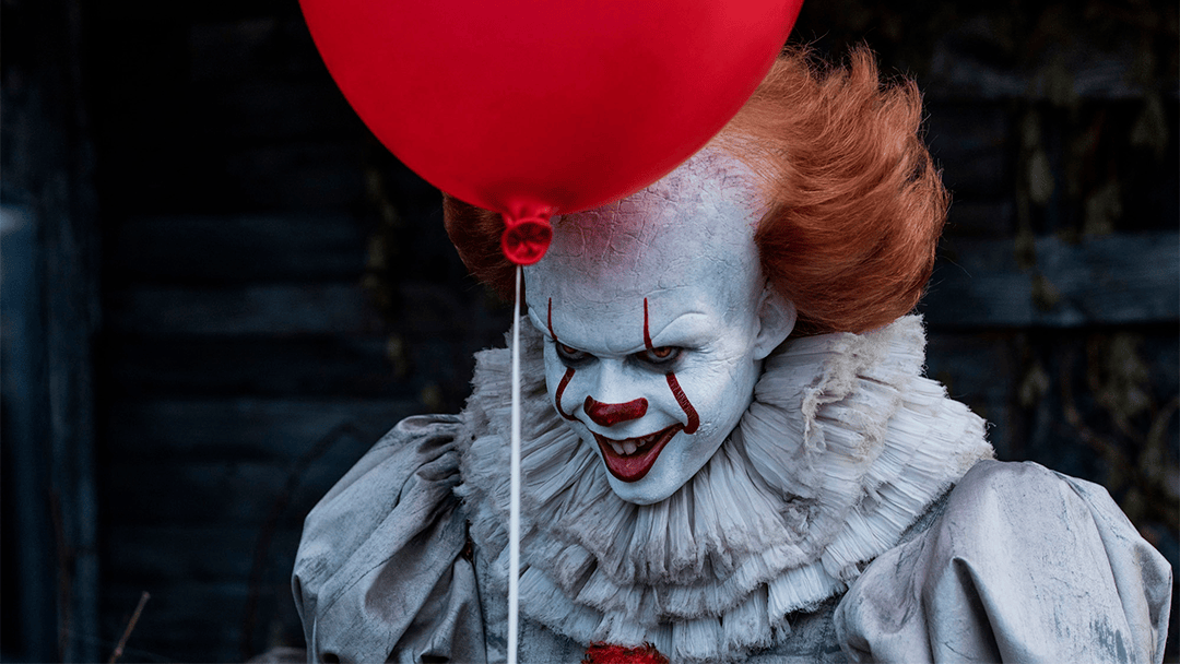 el payaso Pennywise de la película ESO (2017)
