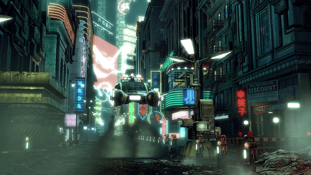Escena de Blade Runner 2049 de Warner