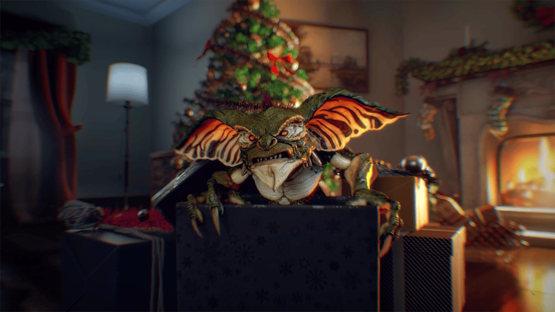 Rayita el gremlin malo en un cortometraje