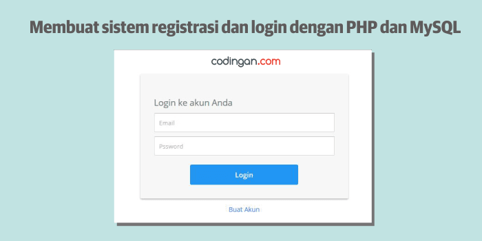 Membuat Form Pendaftaran Registrasi Dengan Php Mysql Tutorial Tutorial Membuatan form login dengan php dan mysql Tutorial Membuat member online dengan php dan mysql. Membuat Form Pendaftaran Registrasi Dengan Php Mysql Tutorial Silahkan buka file registerphp lalu isi dengan kode berikut.