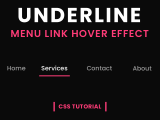 Draw Underline Link Hover Effect Css Coding Artist