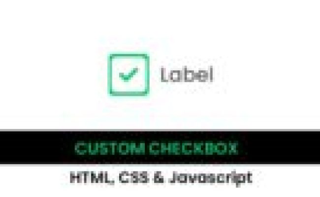 Custom Checkbox | With HTML & CSS | Coding Artist