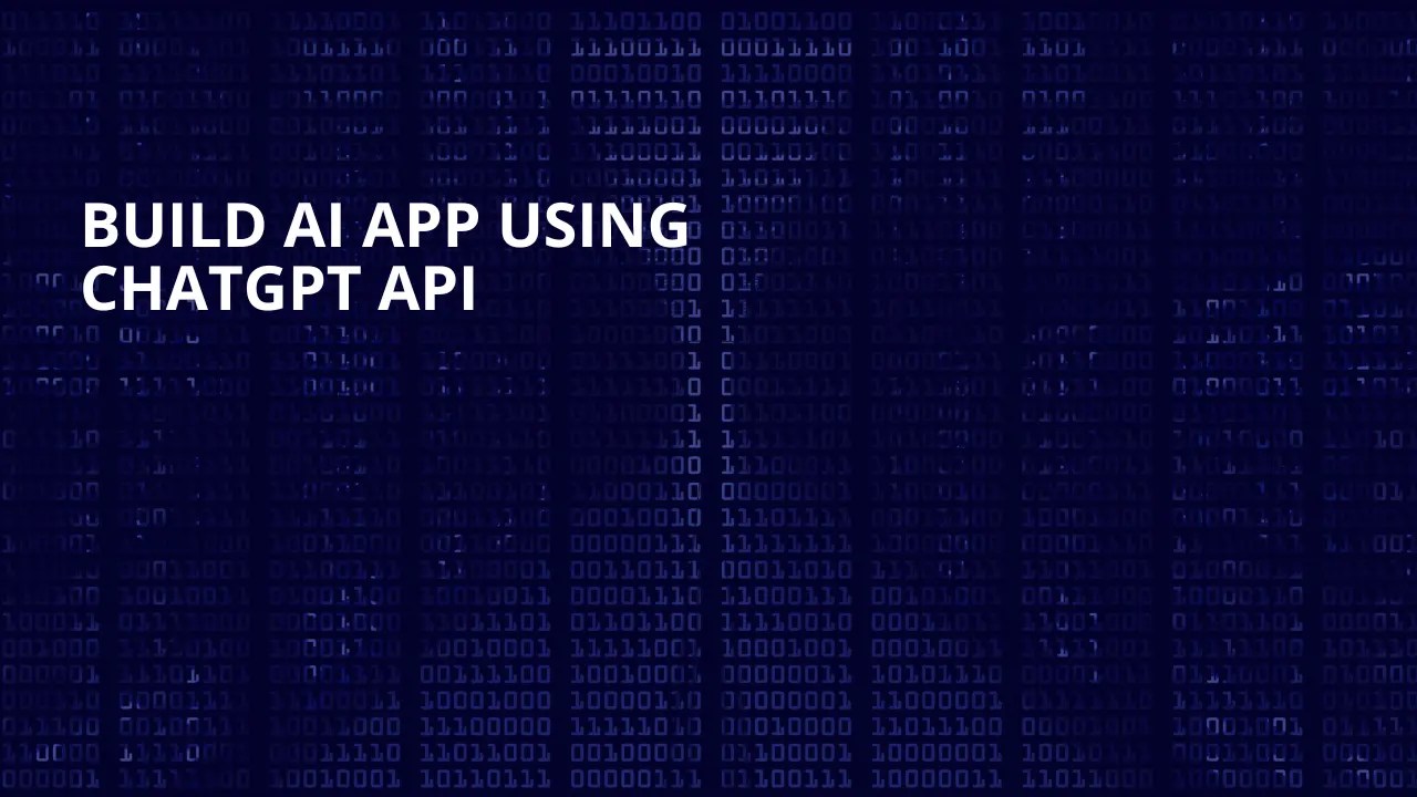 How to Build AI Applications with Python Using ChatGPT API (with Example)