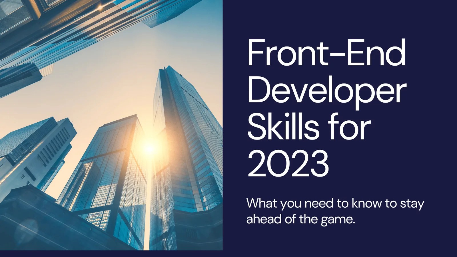 Front-end Developer skills in 2023