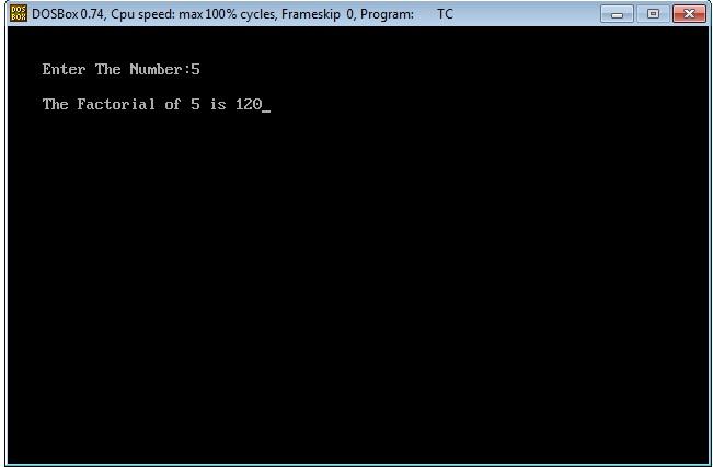 Factorial Of A Number In C Using While Loop Coding Connect After you enter your number the program will be executed and give output like below expected output.