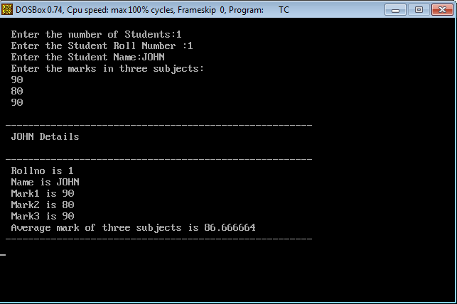 How To Make Student Record Storing Using Class And File Handling C Oop Part 1 Exit I choose to create a student database i have to create this using files structures and functions to be used for all the above options.