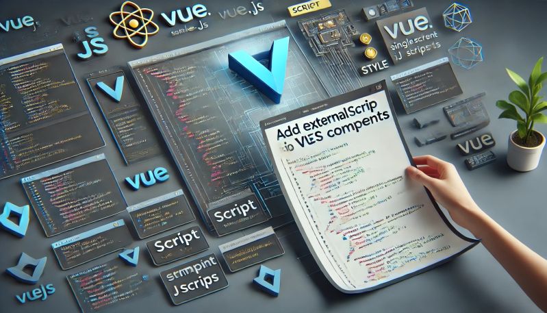 How To Add External Script To Vue Js Component Codingdeft Com - Minimal Wallpaper Collection - 4K Quality
