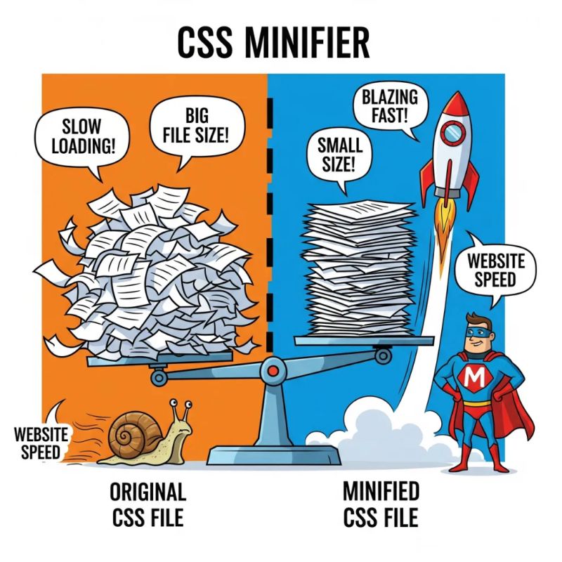 Css Minify Streamline Your Code - Perfect Vintage Photo - 8K