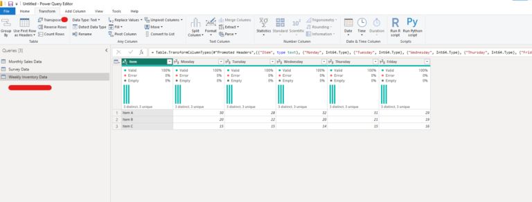 Transpose Pivot Or Unpivot In Power Query Curbal - Landscape Arts - High Quality 4K Collection